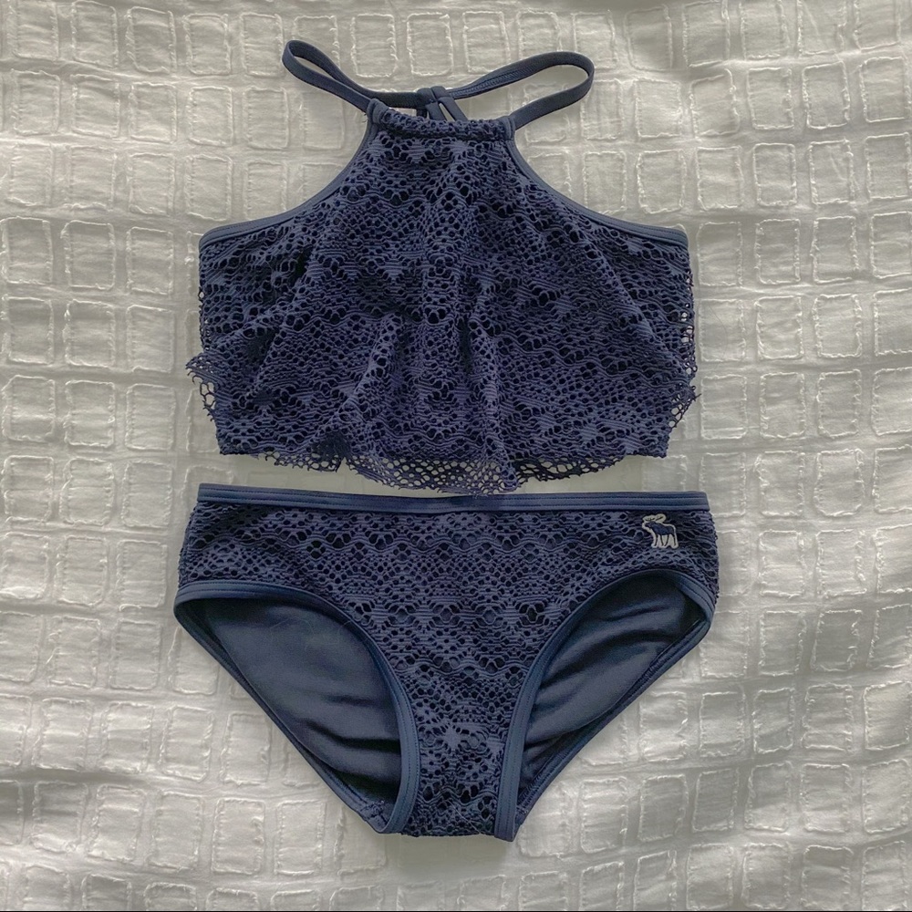 Abercrombie Kids Navy Bikini Set